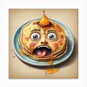 Pancakes 3 Canvas Print