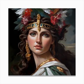 Greek Goddess 6 Canvas Print
