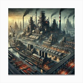 Iron Commonwealth Industrial Centers Canvas Print