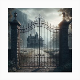 Gate To The Castle Canvas Print