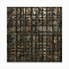 Abstract Grunge Metal Pattern 43 Canvas Print
