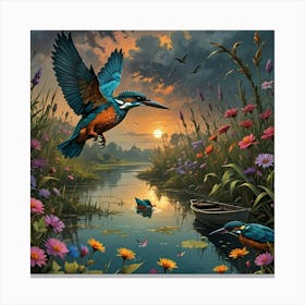 Kingfisher Canvas Print