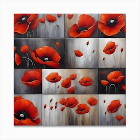 Poppies 1 Canvas Print