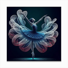Ballerina Canvas Art Canvas Print