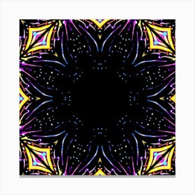 Abstract Psychedelic Pattern 25 Canvas Print