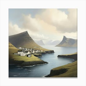 Faroe Islands Art Print 2 Canvas Print