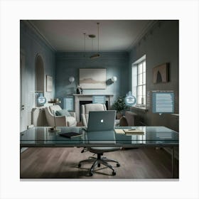 Home Office 16 Canvas Print