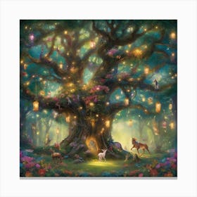 Magic tree Canvas Print