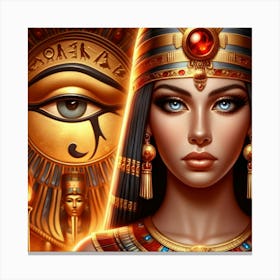 Egyptian Queen 1 Canvas Print