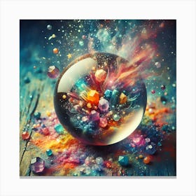 Mystical Crystal Ball Canvas Print