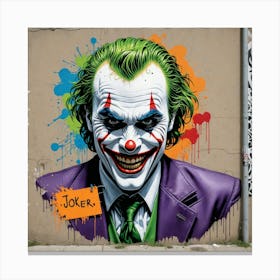 Joker 249 Canvas Print