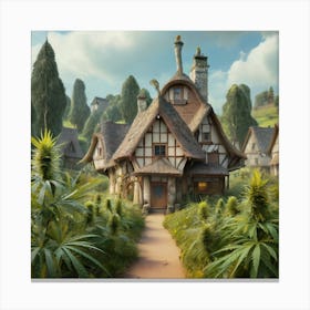Fairytale House 5 Canvas Print