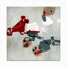 The Game Square Canvas Print