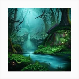 Forest 11 Canvas Print