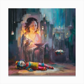 'The Doll' Canvas Print