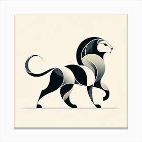 Zodiac Lion 1 Canvas Print