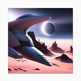 Extraterrestrial Exploration Canvas Print