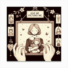 Give Me Pictures Me Canvas Print