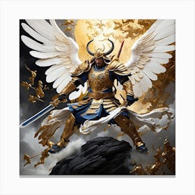 Winged Warrior Canvas Print