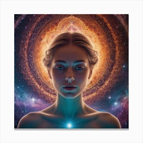 Lucid Woman Canvas Print