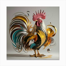 Rooster Canvas Print