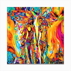 Couples Therapy - Two In Love Canvas Print