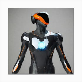 Futuristic Suit 59 Canvas Print