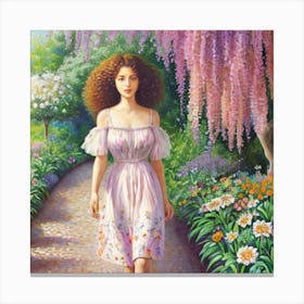 Wisteria Canvas Print