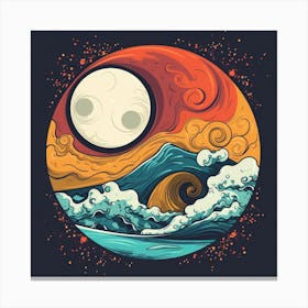Great Wave 3 Canvas Print