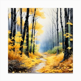 Autumn Forest 10 Canvas Print
