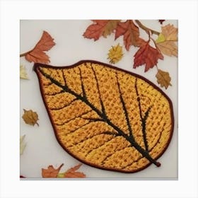 Autumn Leaf Canvas Print