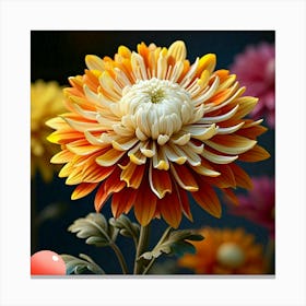 Dahlia Canvas Print