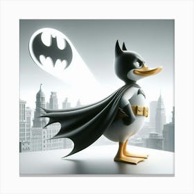 Batman Duck 4 Canvas Print