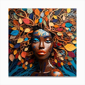 Afrofuturism 124 Canvas Print