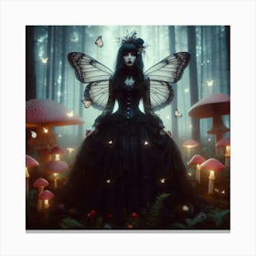 Fairy In The Forest 4 Canvas Print