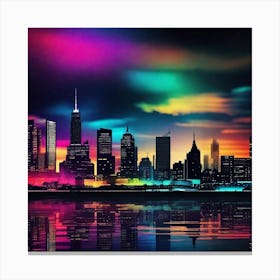 Chicago Skyline 5 Canvas Print