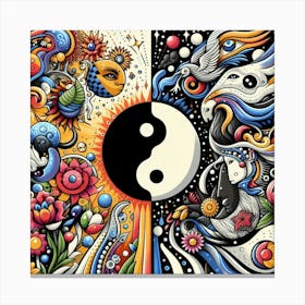 Yin Yang 6 Canvas Print