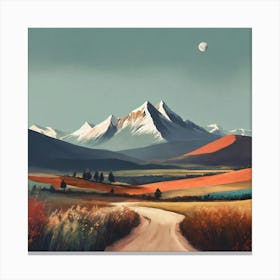 Landscape Painting 4 Canvas Print