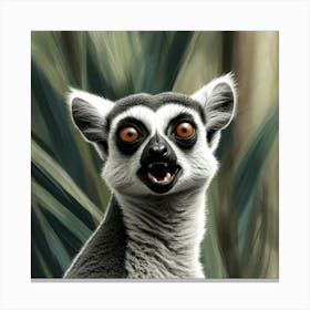 Lemur 10 Canvas Print