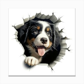 Bernese Mountain Dog Canvas Print