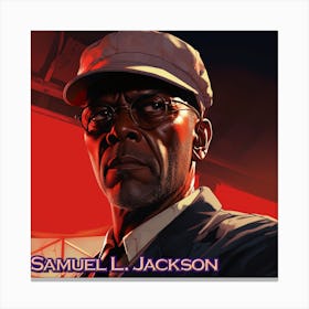 Samuel L Jackson 1 Canvas Print