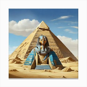 Egyptian Pyramid 1 Canvas Print