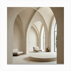 Arched Room 8 Canvas Print