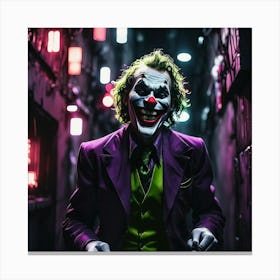 Joker 253 Canvas Print