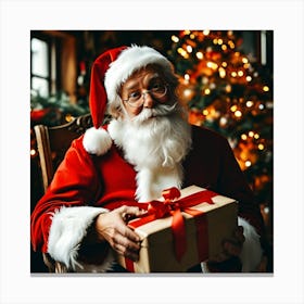 Christmas Father8 Canvas Print