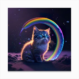 Cat Galaxy (98) Canvas Print