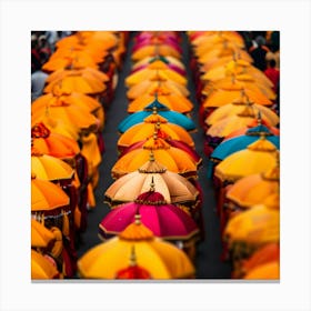 Buddhist Monks 3 Canvas Print