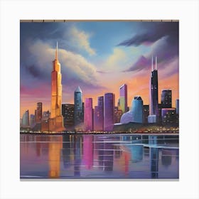 Chicago Skyline Canvas Print