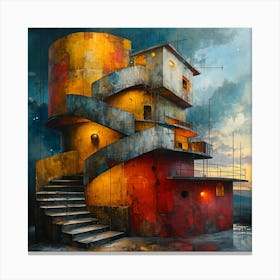 Helter Skelter Canvas Print