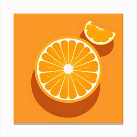 Orange Slice Canvas Print